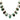 Bio Chrysoprase Faceted Pear Drops, 10x13-12x14 mm, Chrysoprase Gemstone Beads, (CHRY-PR-10x13-12x14(Bio))(226)