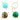 Gold Plated Faceted Heart Shape Bezel Connector, 15 mm, Multiple Colors, (BZC-9015-AQ) - Beadspoint