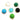 Gold Plated Faceted Hexagon Bezel, 15 mm, Multiple Colors, (BZC-9025-GNX-MD) - Beadspoint