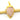 Gold ElectroPlated Arrowhead Bezel, 27x17 mm, Multiple Colors, (BZC-9027-CAR-SM) - Beadspoint
