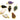 Gold ElectroPlated Arrowhead  Bezel, 30x20 mm, Multiple Colors, (BZC-9027-AME-MD) - Beadspoint