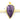 Gold ElectroPlated Arrowhead  Bezel, 30x20 mm, Multiple Colors, (BZC-9027-AME-MD) - Beadspoint