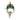 Pave Diamond Clasp w/Precious stones, (DC-109) - Beadspoint