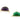 Gold Plated Faceted Half Moon Bezel Connector, 9 x17mm, Multiple Colors, (BZC-9041-AME-SM) - Beadspoint