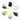Gold Plated Faceted Fancy Bezel Connector, 15-18 mm, Multiple Colors, (BZC-9042-AME) - Beadspoint