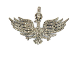 Pave Diamonds Flying Eagle Pendant, (DPL-2186) - Beadspoint