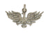 Pave Diamonds Flying Eagle Pendant, (DPL-2186)