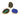 Gold Electroplated Slab Freeform Bezel, 18x26-20x30 mm, Multiple Colors, (LAB-9058-BZ) - Beadspoint