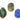 Gold Electroplated Slab Freeform Bezel, 18x26-20x30 mm, Multiple Colors, (LAB-9058-BZ) - Beadspoint