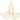 Gold Electroplated Rock Crystal Pear Pendant, 20x36-22x43 mm, Multiple Colors, (BZC-9064-PR) - Beadspoint