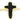 Gold Electroplated  Brown Jasper Cross Pendant, 58x40 mm, (BZC-9073) - Beadspoint