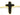 Gold Electroplated  Brown Jasper Cross Pendant, 58x40 mm, (BZC-9073) - Beadspoint