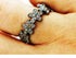 Pave Diamond Flower Ring,( RNG-010)