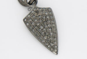 Pave Diamond Arrowhead Charm, (DCH-71) - Beadspoint