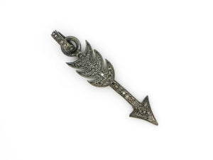 Pave Diamond Arrow Pendant,  (DPS-029) - Beadspoint