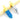 Gold Electroplated Pencil/Bullet drop pendant, 20x6 mm, Multiple Colors, (BZC-9094-BCL) - Beadspoint
