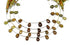 Green Grossular Garnet Smooth Pear Drops, 6x9-7x10 mm, Rich Color, Garnet Gemstone Beads, (GRG-PR-6x9-7x10S)(279)