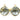 Gold Plated Faceted Black Rutile Bezel Cushion Connector, 19-20 mm, (BZC-9127) - Beadspoint