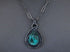 Sterling Silver Turquoise Pendant,  (SP-5271)