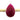 Silver Faceted Pear Bezel ,22x30 mm, multiple gemstones, (SSBZC-7300) - Beadspoint