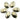Silver Faceted Pyrite Oval Connector ,21xz31 mm, (SSBZC-7352B) - Beadspoint