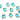 Gold Plated Blue Topaz Faceted Cushion Shape Bezel Connector, 12mm, (BZCT-1083) - Beadspoint