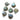 Black Rhodium Plated Faceted Labradorite Heart Bezel, 15 mm, (BZC-1031) - Beadspoint