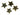 Gold Electroplated Labradorite Star Pendant, 25 mm, (BZC-1044) - Beadspoint