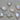 Gold Plated Rainbow Moonstone Faceted Oval Bezel Connector, 14-15 mm, (BZC-2039) - Beadspoint