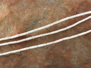 30 of Karen Hill Tribe Silver Rice Beads, 1x5mm, 6 inches Strand, (TH-8008)
