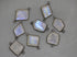 Rainbow Moonstone Fancy Faceted Bezeled Connector, Antique Finish,10X13-15X30 mm, (BZC-2051)