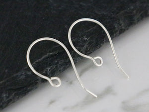 1 pair of Karen Hill Tribe French Ear Wires, 26x15mm, (8051-TH)