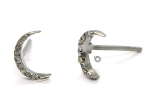Pave Diamond Designer Earrings studs, (DER-1067) - Beadspoint