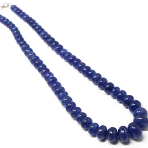 Tanzanite Smooth large Roundels (TNZT-8-16 ) - Beadspoint