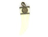 Final Sale, Pave Diamond Horn Pendant -Silver Horn Pendant, (FS-121-TDP)