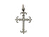 Pave Diamond  Edwardian Cross Pendant, (DPM-1111)