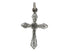 Pave Diamond Edwardian Cross Pendant, (DPM-1106)