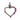 Pave Diamond Heart Pendant with Rubies, (DPM-1117) - Beadspoint
