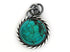 Sterling Silver Artisan Turquoise Pendant, (SP-5308)