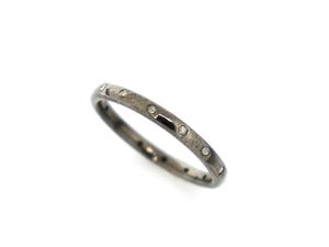 Pave Diamond delicate Band,( RNG-011) - Beadspoint