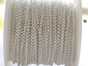 Sterling Silver 2 mm Rolo Chain, Rolo Chain, (SS-074) - Beadspoint