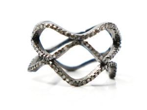 Pave Diamond Ring ,( RNG-014) - Beadspoint