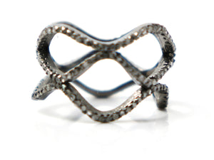 Pave Diamond Ring ,( RNG-014) - Beadspoint
