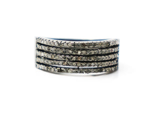 Pave Diamond Designer Ring,( RNG-019) - Beadspoint