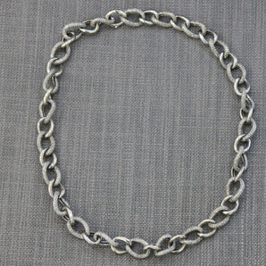 Pave Diamond Heavy Link Chain , (DCHN-07) - Beadspoint