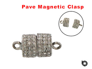 Pave Diamond Magnetic Clasp, (DC-137)