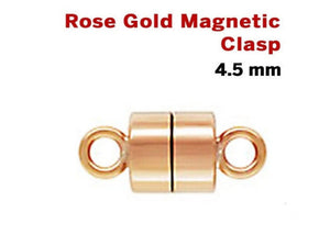 14k Rose Gold filled Magnetic Clasp, (RG-304)