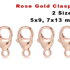 14k Rose Gold Filled Trigger Clasp, (RG/-56)