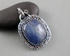 Sterling Silver Rose Cut Sapphire Pendant ,(SP-5219)