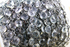 Rock Crystal Puff Coin Faceted Bezel Chain in Antique Rhodium, 7 mm, (BC-CRY-130)